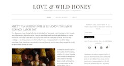 Desktop Screenshot of loveandwildhoney.com